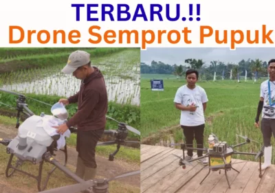 Drone Semprot Pupuk - itsnujambi.ac.id
