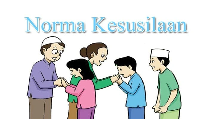 contoh norma kesusilaan